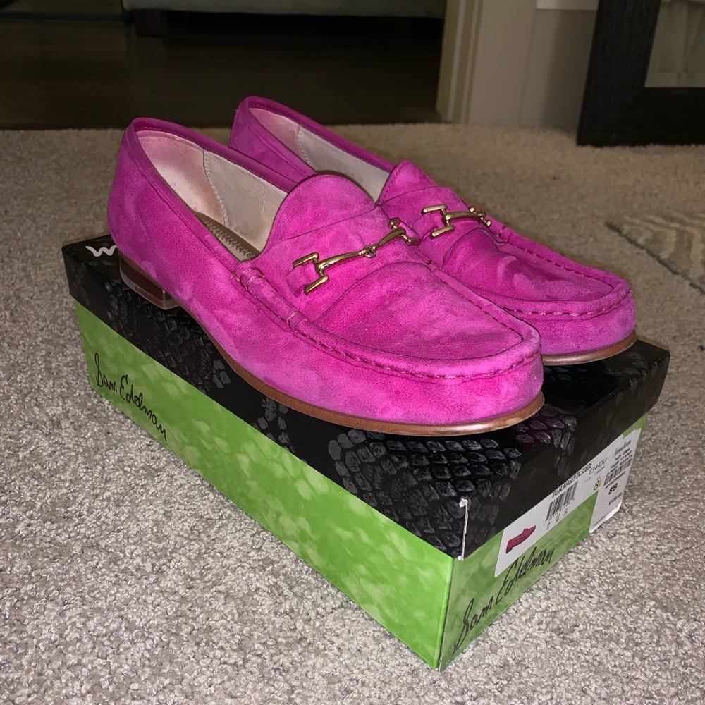 Suede Loafers